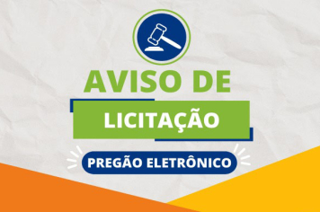 AVISO DE LICITAÇÃO