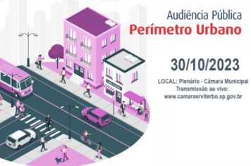 CONVITE - Audiência Pública Perímetro Urbano