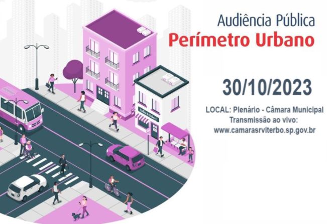 CONVITE - Audiência Pública Perímetro Urbano