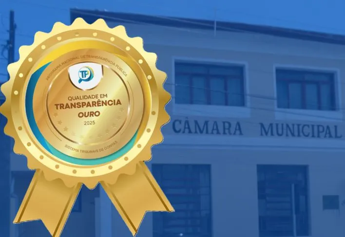 CÂMARA MUNICIPAL DE SANTA ROSA DE VITERBO CONQUISTA SELO OURO NO RADAR NACIONAL DA TRANSPARÊNCIA PÚBLICA