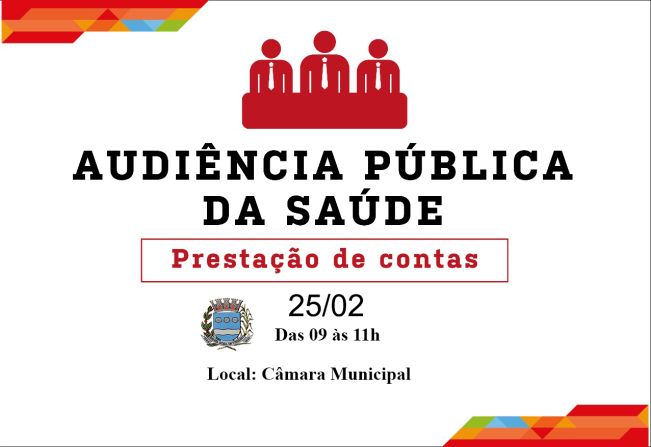 Audiência Pública da Saúde - 3º Quadrimestre 2021